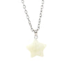 Wholesale Simple Style Star Crystal Plating Pendant Necklace