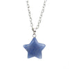 Wholesale Simple Style Star Crystal Plating Pendant Necklace