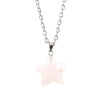 Wholesale Simple Style Star Crystal Plating Pendant Necklace