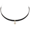 Sexy Simple Style Geometric Pu Leather Alloy Inlay Artificial Pearls Rhinestones Zircon Women's Choker