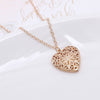 Simple Style Heart Shape Alloy Plating Women's Pendant Necklace