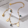 Simple Style Classic Style Cat Stainless Steel Plating 14k Gold Plated Women's Anklet