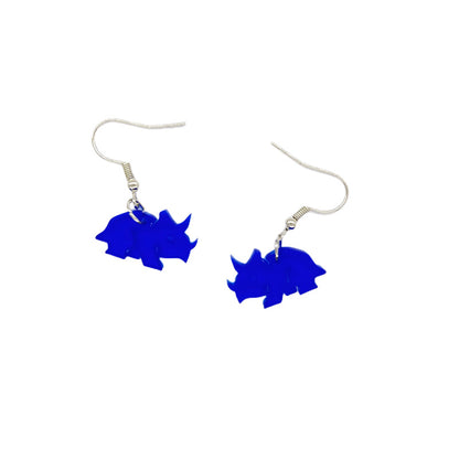 1 Pair Simple Style Solid Color Patchwork Arylic Drop Earrings