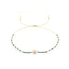 Casual Solid Color Freshwater Pearl Glass Wholesale Bracelets