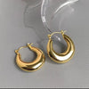 1 Pair Casual Simple Style U Shape Plating Copper Earrings