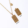 Modern Style Constellation Stainless Steel Titanium Steel Plating Pendant Necklace