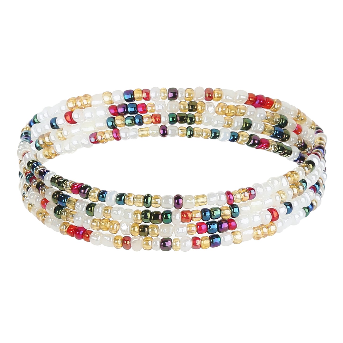 Bohemian Colorful Seed Bead Beaded Women'S Waist Chain