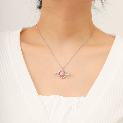 Ig Style Korean Style Heart Shape Alloy Wholesale Layered Necklaces