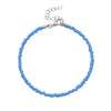 Vacation Solid Color Seed Bead Wholesale Anklet