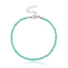 Vacation Solid Color Seed Bead Wholesale Anklet