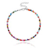 Vacation Solid Color Seed Bead Wholesale Anklet