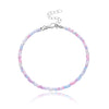 Vacation Solid Color Seed Bead Wholesale Anklet