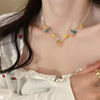 Simple Style Star Plastic Resin Wholesale Necklace