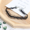 Ig Style Streetwear Cool Style Heart Shape Rhinestones Cloth Wholesale Choker