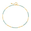 Wholesale Classic Style Streetwear Geometric Turquoise Copper Necklace