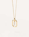 Casual Simple Style Letter Sterling Silver Plating Inlay Zircon Pendant Necklace