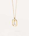 Casual Simple Style Letter Sterling Silver Plating Inlay Zircon Pendant Necklace