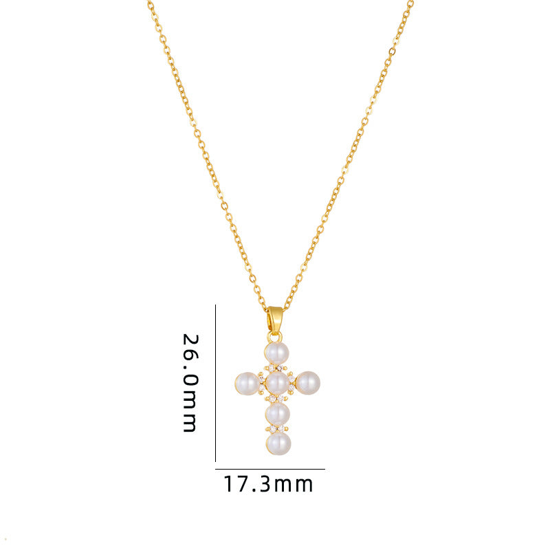 Simple Style Cartoon Character Heart Shape Bow Knot Copper Inlay Zircon Pendant Necklace