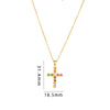 Simple Style Cartoon Character Heart Shape Bow Knot Copper Inlay Zircon Pendant Necklace