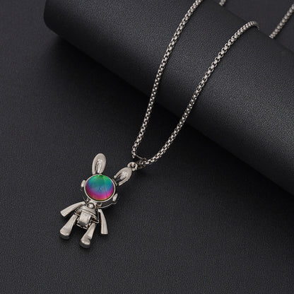 Cute Animal Alloy Titanium Steel Wholesale Pendant Necklace