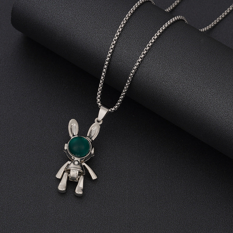 Cute Animal Alloy Titanium Steel Wholesale Pendant Necklace