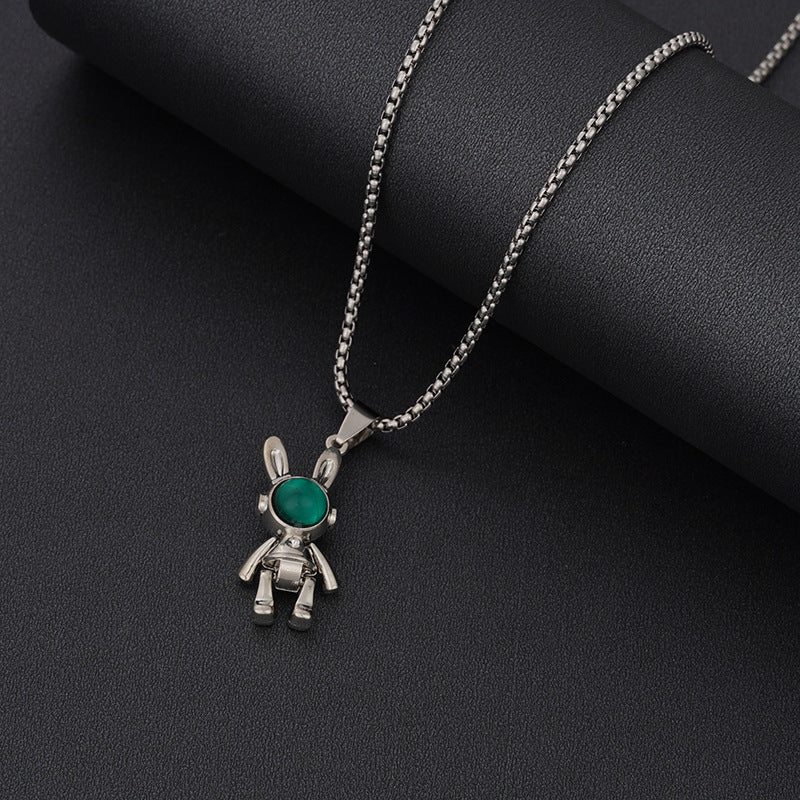 Cute Animal Alloy Titanium Steel Wholesale Pendant Necklace