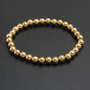 Hip-Hop Retro Round 304 Stainless Steel Bracelets In Bulk