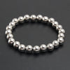 Hip-Hop Retro Round 304 Stainless Steel Bracelets In Bulk