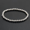 Hip-Hop Retro Round 304 Stainless Steel Bracelets In Bulk