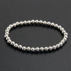 Hip-Hop Retro Round 304 Stainless Steel Bracelets In Bulk
