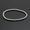 Hip-Hop Retro Round 304 Stainless Steel Bracelets In Bulk