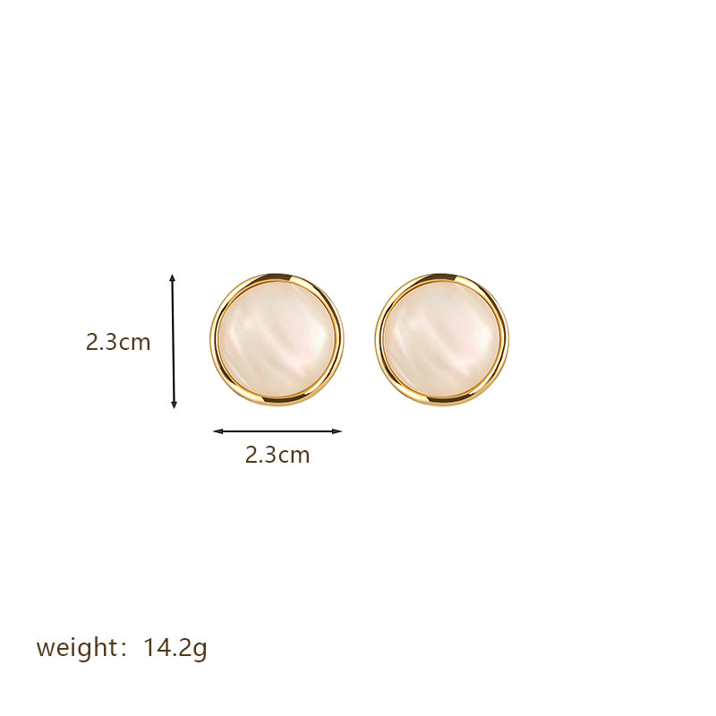 1 Pair Retro Commute Round Spiral Stripe Plating Inlay Copper Artificial Pearls Zircon 14k Gold Plated 18k Gold Plated Ear Studs