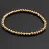 Hip-Hop Retro Round 304 Stainless Steel Bracelets In Bulk