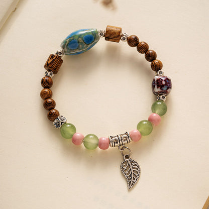 Ethnic Style Geometric Ceramics Beaded Women's Bracelets