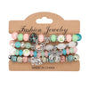 Bohemian Butterfly Glass Wholesale Bracelets