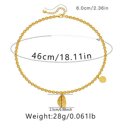 Classic Style Geometric Heart Shape Copper Irregular Plating Chain Gold Plated Pendant Necklace