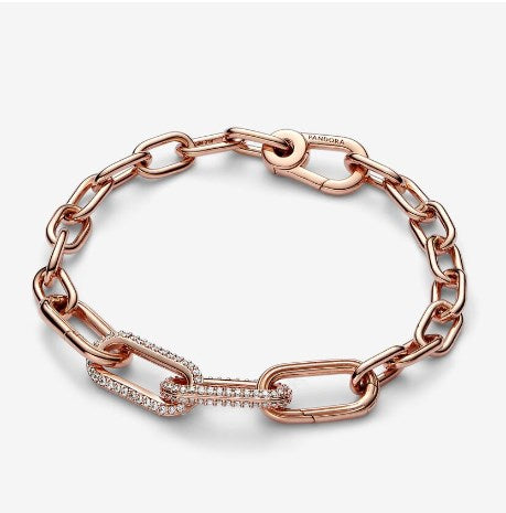 Simple Style Commute U Shape Oval Heart Shape Copper Plating Inlay Zircon Silver Plated Bracelets