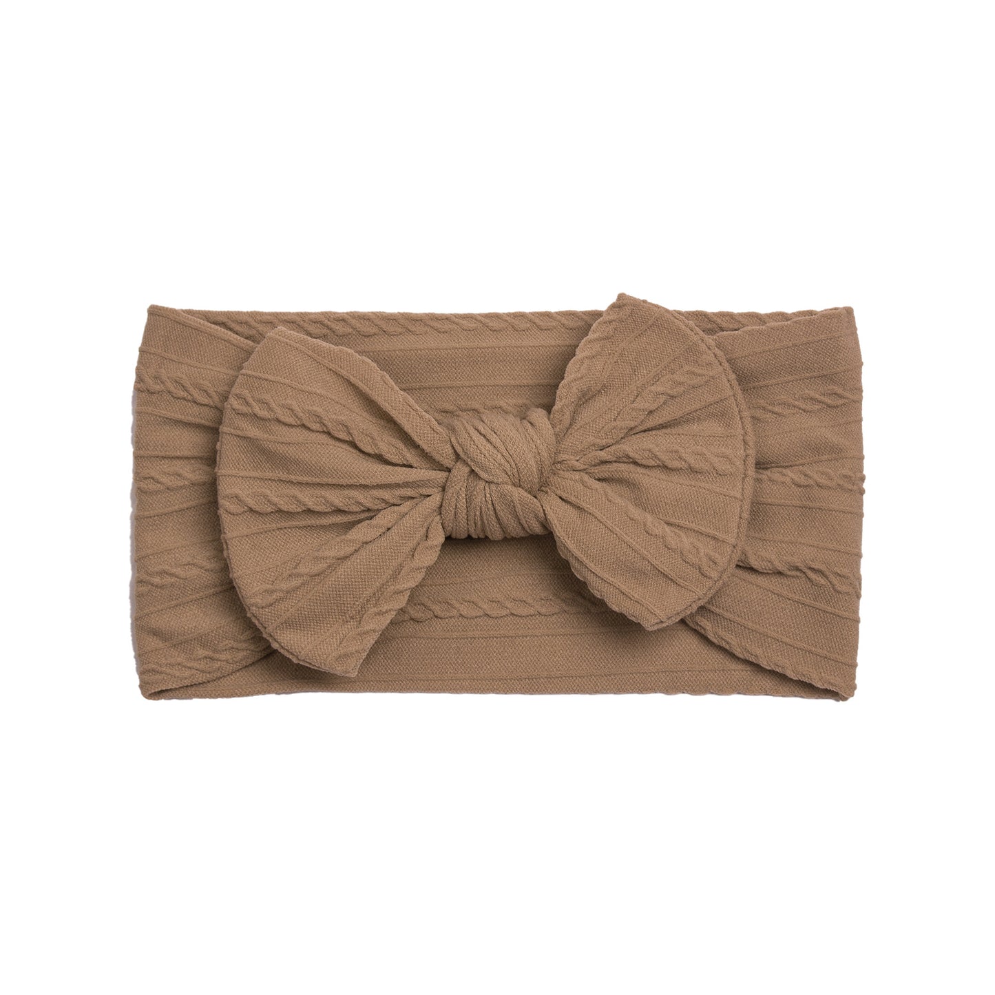 Fashion Solid Color Bow Knot Cloth Hair Band