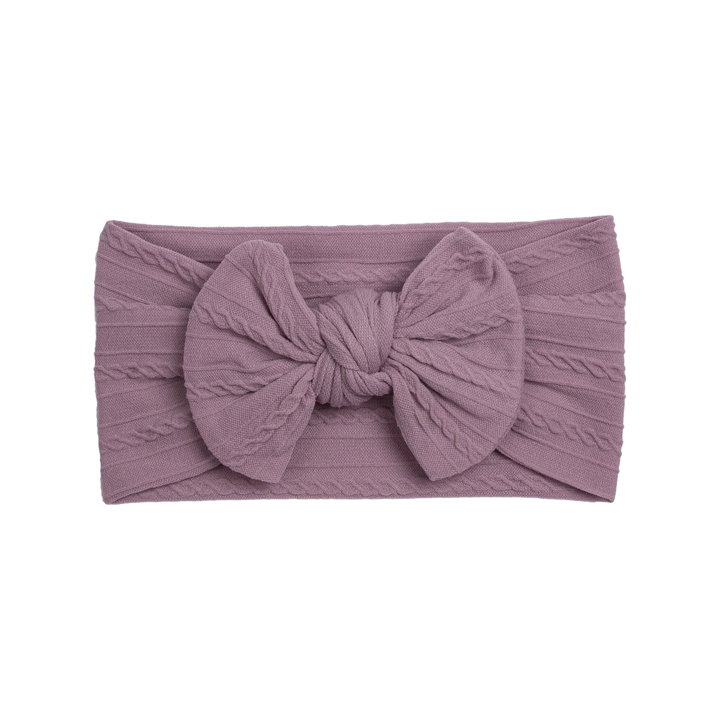 Fashion Solid Color Bow Knot Cloth Hair Band