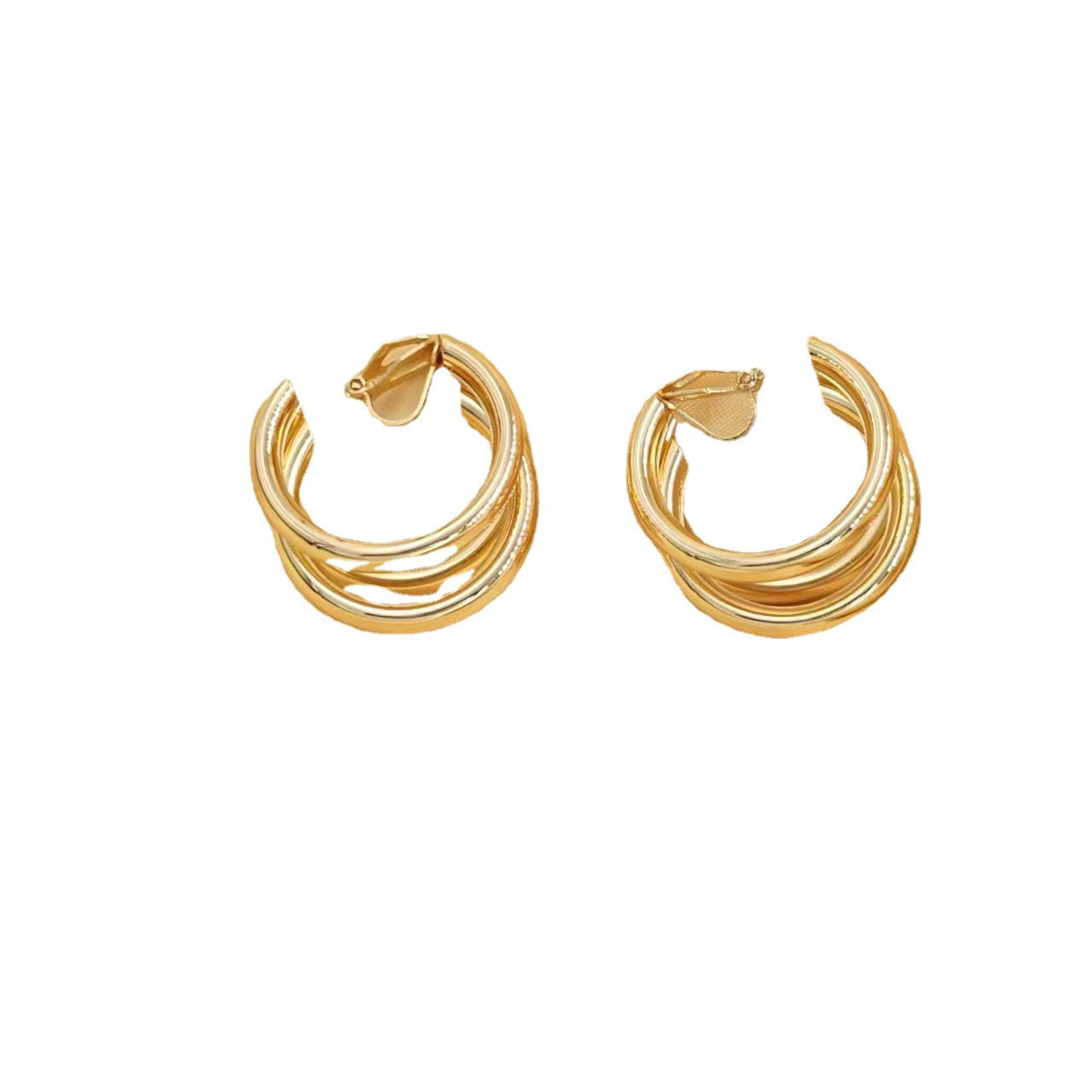 Wholesale Jewelry Simple Style C Shape Metal Plating Ear Cuffs