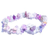 Wholesale Simple Style Solid Color Natural Stone Polishing Bracelets