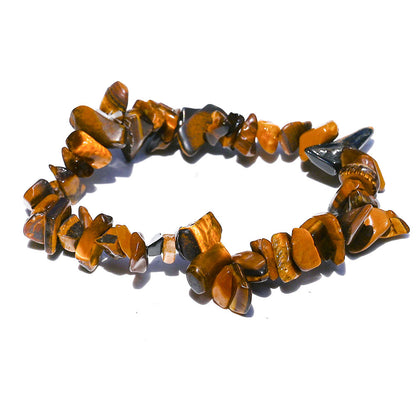 Wholesale Simple Style Solid Color Natural Stone Polishing Bracelets