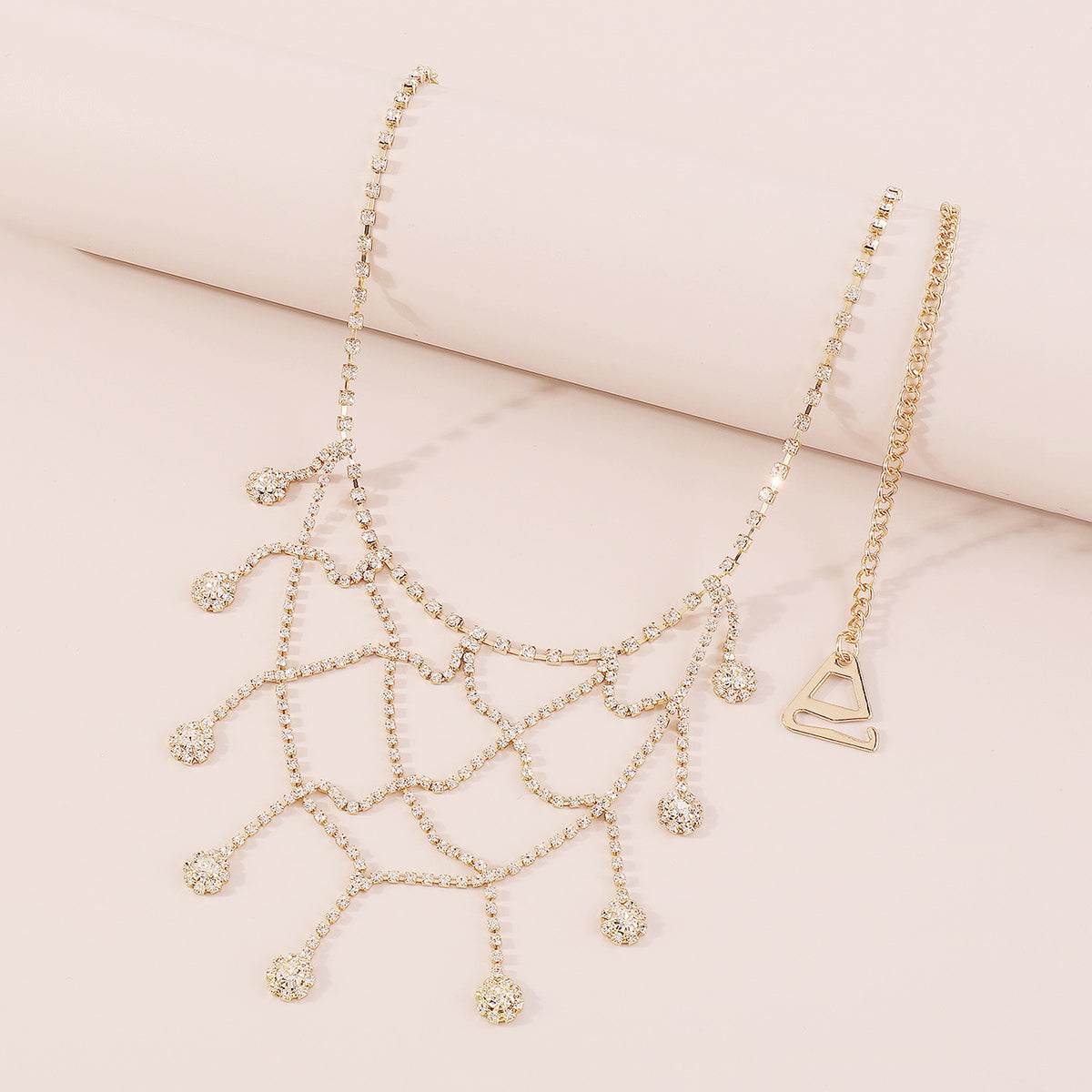 Elegant Solid Color Rhinestones Rhinestone Wholesale Shoulder Chain