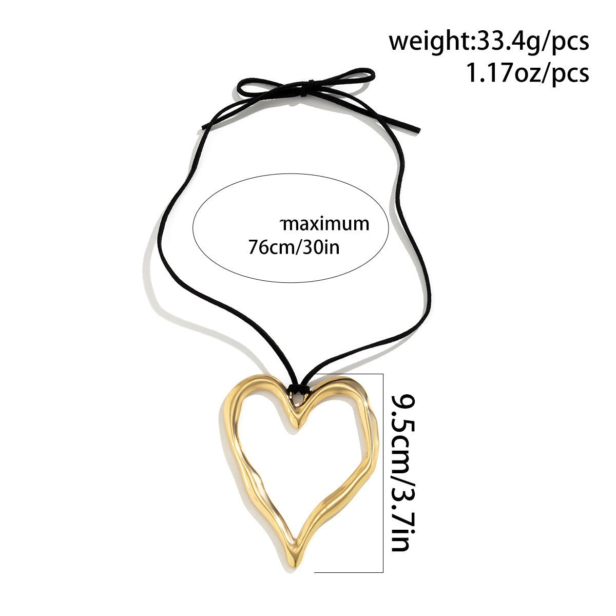 Retro Cool Style Round Square Heart Shape Alloy Leather Rope Metal Hollow Out Women's Pendant Necklace