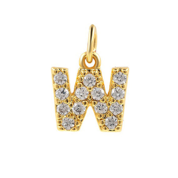 Bohemian Letter Stainless Steel Plating 18k Gold Plated Necklace