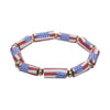 Wholesale Jewelry Ethnic Style Letter American Flag Soft Clay Bracelets