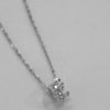 Vintage Style Crown Sterling Silver Plating Inlay Zircon Pendant Necklace 1 Piece