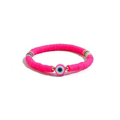 Tropical Round Soft Clay Wholesale Bracelets