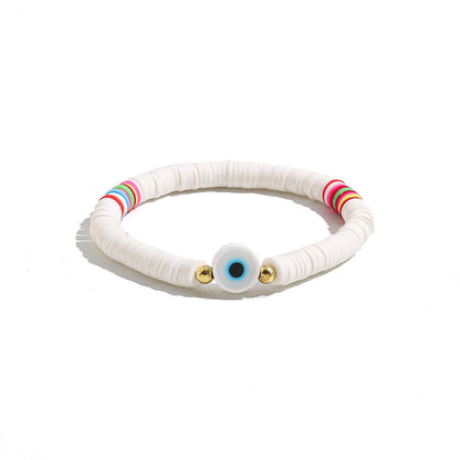 Tropical Round Soft Clay Wholesale Bracelets