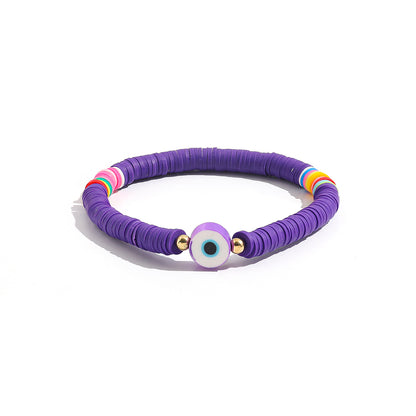 Tropical Round Soft Clay Wholesale Bracelets